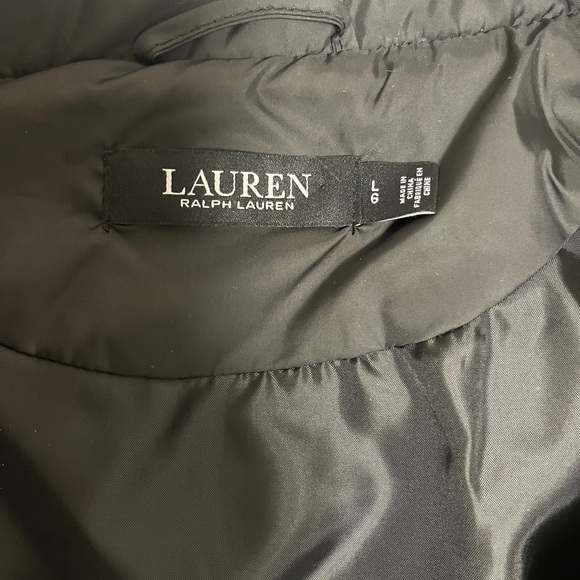 Ralph Lauren Black Quilted Vest - Women’s large - Picture 2 of 2